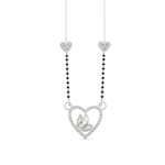Load image into Gallery viewer, Butterfly Heart Cute Diamond Mangalsutra