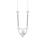 Load image into Gallery viewer, Butterfly Heart Cute Diamond Mangalsutra