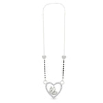 Load image into Gallery viewer, Butterfly Heart Cute Diamond Mangalsutra