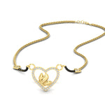 Load image into Gallery viewer, Butterfly Heart Cute Diamond Mangalsutra