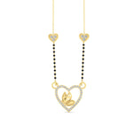 Load image into Gallery viewer, Butterfly Heart Cute Diamond Mangalsutra