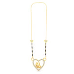 Load image into Gallery viewer, Butterfly Heart Cute Diamond Mangalsutra