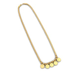 Load image into Gallery viewer, Christina Coin Pattern South Indian Necklace