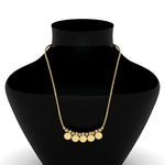 Load image into Gallery viewer, Christina Coin Pattern South Indian Necklace