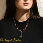 Load image into Gallery viewer, Circle Diamond Drop Necklace