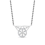 Load image into Gallery viewer, Circular Diamond Mangalsutra Pendant