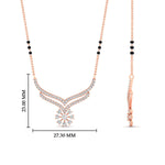 Load image into Gallery viewer, Classic Delicate Diamond Mangalsutra
