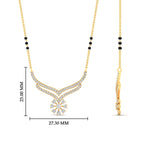 Load image into Gallery viewer, Classic Delicate Diamond Mangalsutra