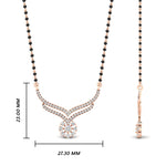 Load image into Gallery viewer, Classic Delicate Diamond Mangalsutra