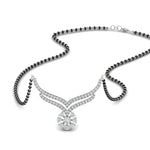 Load image into Gallery viewer, Classic Delicate Diamond Mangalsutra
