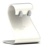 Load image into Gallery viewer, Classic Four Rows Diamond Hoops Earrings