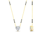 Load image into Gallery viewer, classic-heart-cut-diamond-mangalsutra-necklace-in-yellow-gold-mgs11601htangle2-nl-yg