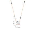 Load image into Gallery viewer, classic-round-cut-diamond-mangalsutra-necklace-in-rose-gold-mgs11601roangle1-nl-rg-hw