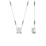 Load image into Gallery viewer, classic-round-cut-diamond-mangalsutra-necklace-in-white-gold-mgs11601roangle2-nl-wg