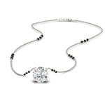 Load image into Gallery viewer, classic-round-cut-diamond-mangalsutra-necklace-in-white-gold-mgs11601rosleep-nl-wg