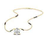 Load image into Gallery viewer, classic-round-cut-diamond-mangalsutra-necklace-in-yellow-gold-mgs11601rosleep-nl-yg