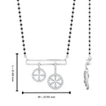 Load image into Gallery viewer, Cute Circle Diamond Mangalsutra