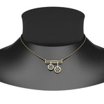 Load image into Gallery viewer, Cute Circle Diamond Mangalsutra