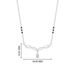 Load image into Gallery viewer, Cutest Daily Wear Diamond Mangalsutra