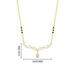 Load image into Gallery viewer, Cutest Daily Wear Diamond Mangalsutra