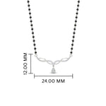 Load image into Gallery viewer, Cutest Daily Wear Diamond Mangalsutra