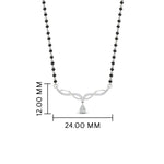 Load image into Gallery viewer, Cutest Daily Wear Diamond Mangalsutra