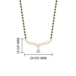 Load image into Gallery viewer, Cutest Daily Wear Diamond Mangalsutra