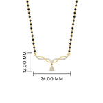 Load image into Gallery viewer, Cutest Daily Wear Diamond Mangalsutra