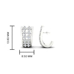 Load image into Gallery viewer, Daily Wear Diamond Bali Earrings