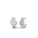 Load image into Gallery viewer, Daily Wear Diamond Indian Style Huggies