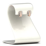 Load image into Gallery viewer, Daily Wear Diamond J Hoops Earrings
