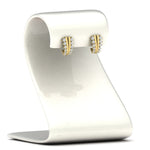Load image into Gallery viewer, Daily Wear Diamond J Hoops Earrings
