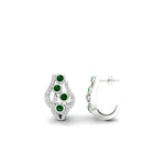 Load image into Gallery viewer, Daily Wear Diamond Indian Style Huggies