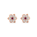 Load image into Gallery viewer, Daily Wear Diamond Studs Earrings