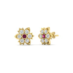 Load image into Gallery viewer, Daily Wear Diamond Studs Earrings
