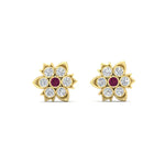 Load image into Gallery viewer, Daily Wear Diamond Studs Earrings
