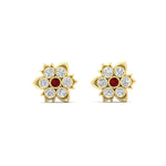 Load image into Gallery viewer, Daily Wear Diamond Studs Earrings