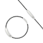 Load image into Gallery viewer, Dainty Gold Bar Men's Mangalsutra Bracelet