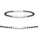 Load image into Gallery viewer, Dainty Gold Bar Men's Mangalsutra Bracelet