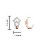 Load image into Gallery viewer, Delicate J Hoops For Teenage Girls Earrings