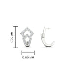 Load image into Gallery viewer, Delicate J Hoops For Teenage Girls Earrings