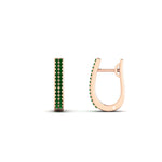 Load image into Gallery viewer, Delicate Diamond Hoop Earrings
