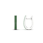 Load image into Gallery viewer, Delicate Diamond Hoop Earrings