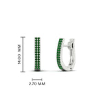 Load image into Gallery viewer, Delicate Diamond Hoop Earrings
