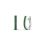 Load image into Gallery viewer, Delicate Diamond Hoop Earrings
