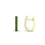 Load image into Gallery viewer, Delicate Diamond Hoop Earrings