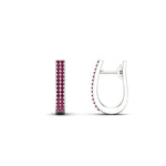 Load image into Gallery viewer, Delicate Diamond Hoop Earrings