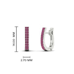 Load image into Gallery viewer, Delicate Diamond Hoop Earrings