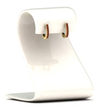 Load image into Gallery viewer, Delicate Diamond Hoop Earrings