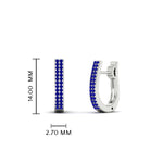 Load image into Gallery viewer, Delicate Diamond Hoop Earrings
